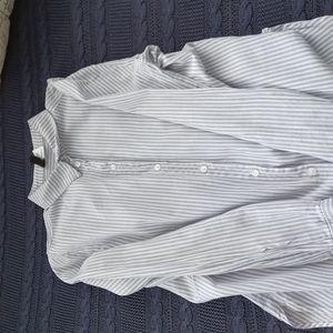 H&M Striped Button Up
